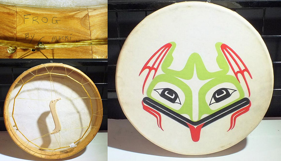 "Frog" Native Drum